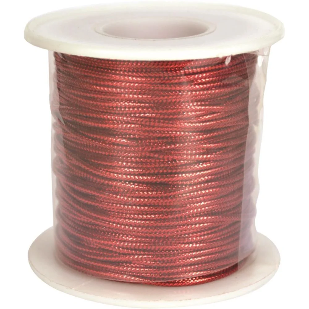 Cordao 1.2Mm Vermelho C/50M. Kit (Rolo) - imagem 3