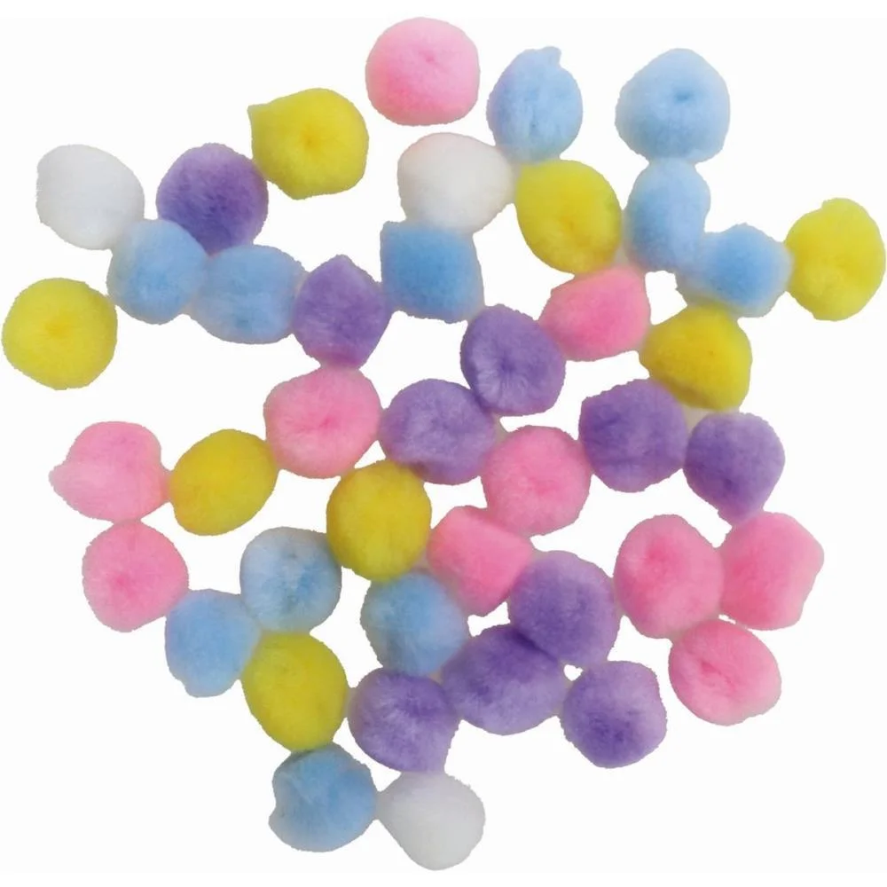 Pompom Multicolor#1 15Mm C/80Unidades Kit (Pacote) - imagem 4