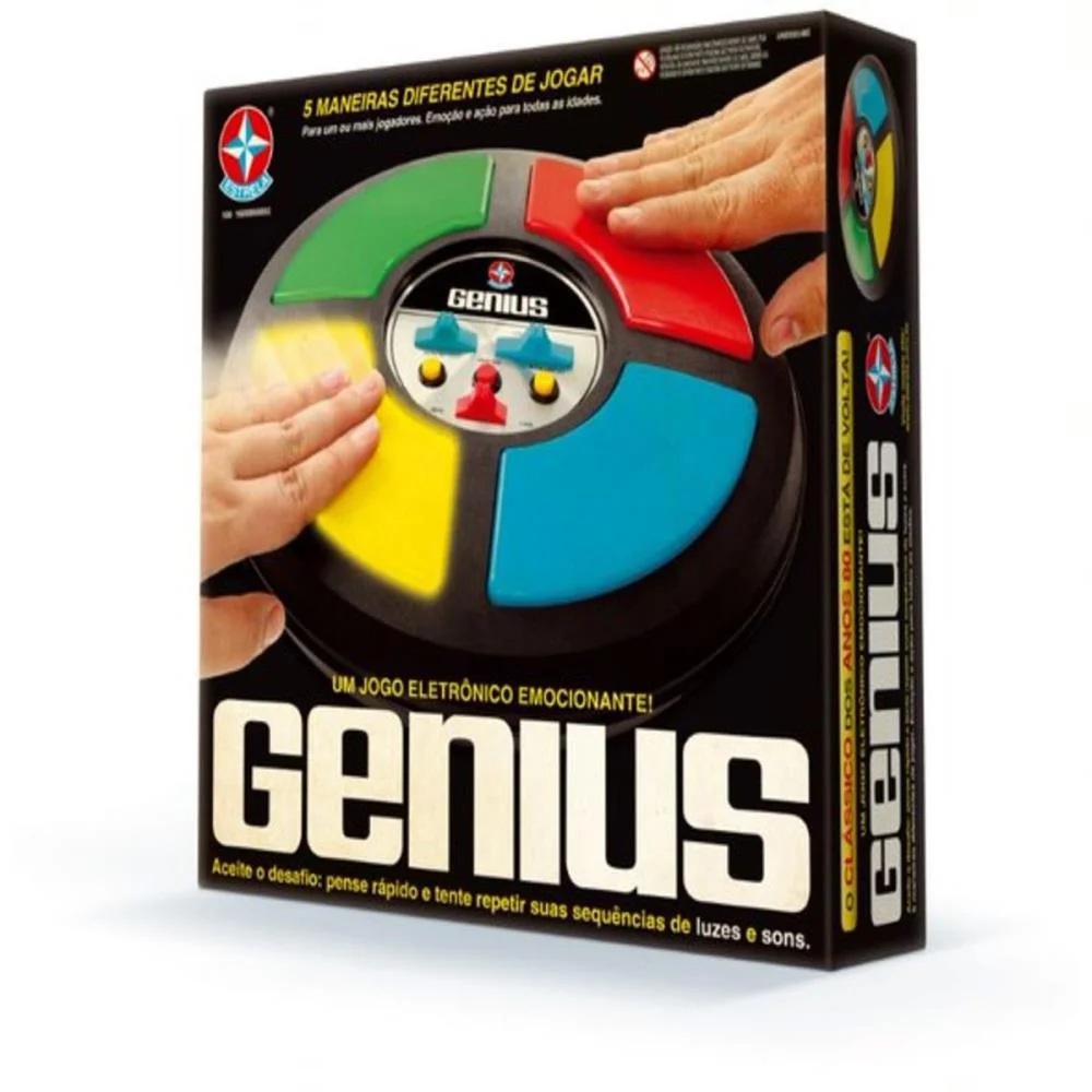 Jogo Diverso Genius Eletronico Estrela - imagem 4