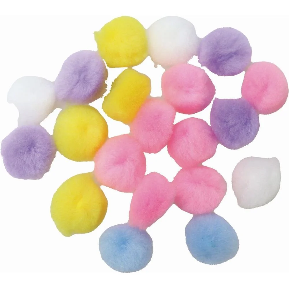 Pompom Multicolor#1 25Mm C/20Unidades Kit (Pacote) - imagem 4