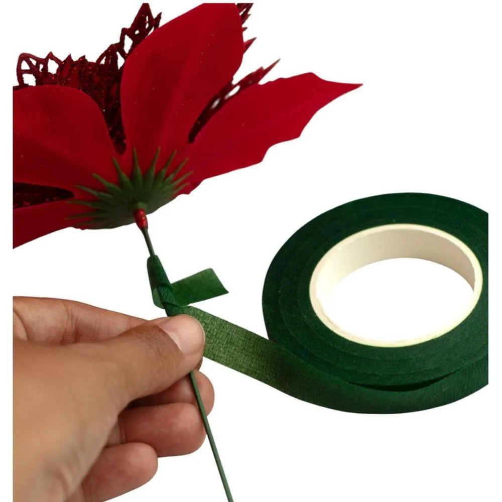 Fita Floral Verde Bandeira 27M Kit (Rolo) - imagem 3