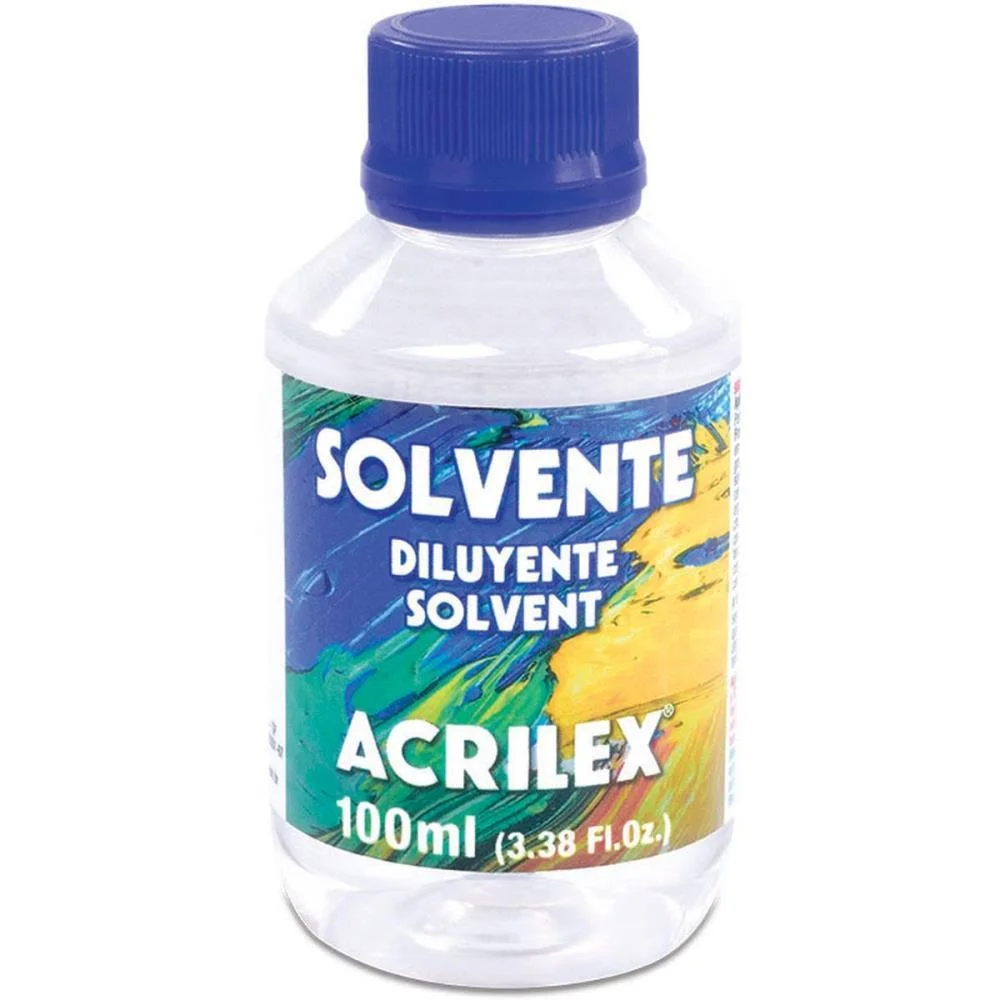 Produto Para Tinta Solvente Incolor 100Ml Acrilex (Cx.c/06) - imagem 2
