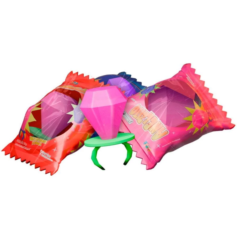 Doce Anelzito Pirulito Sabores (S) Colore C/ 30 Unidades - imagem 3