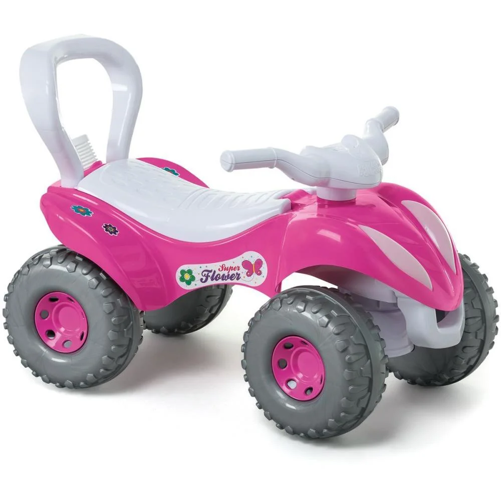 Veiculo Para Bebe Super Flower Fem. Completo Calesita - imagem 5