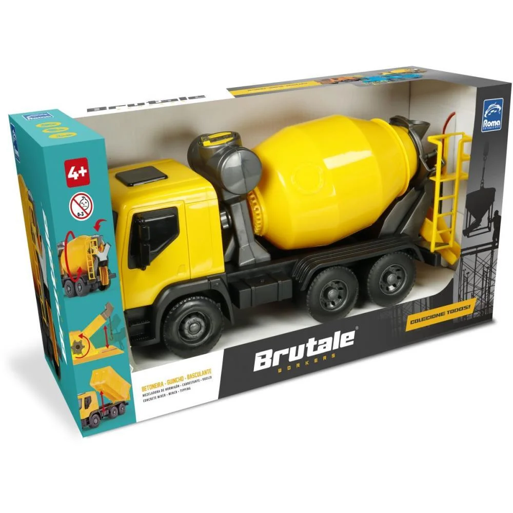 Caminhao Brutale Betoneira 34Cm. Roma - imagem 4