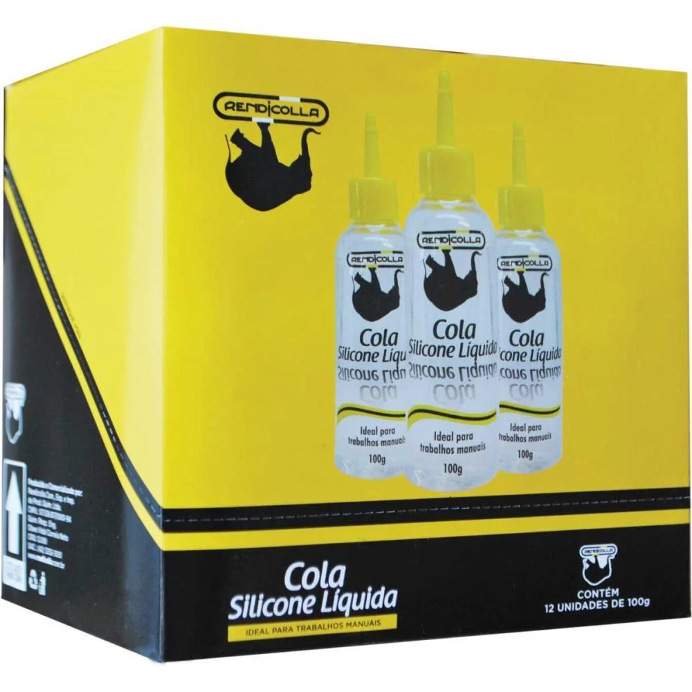 Cola Para Artesanato Silicone Liquido 100Grs. Rendicolla - imagem 4