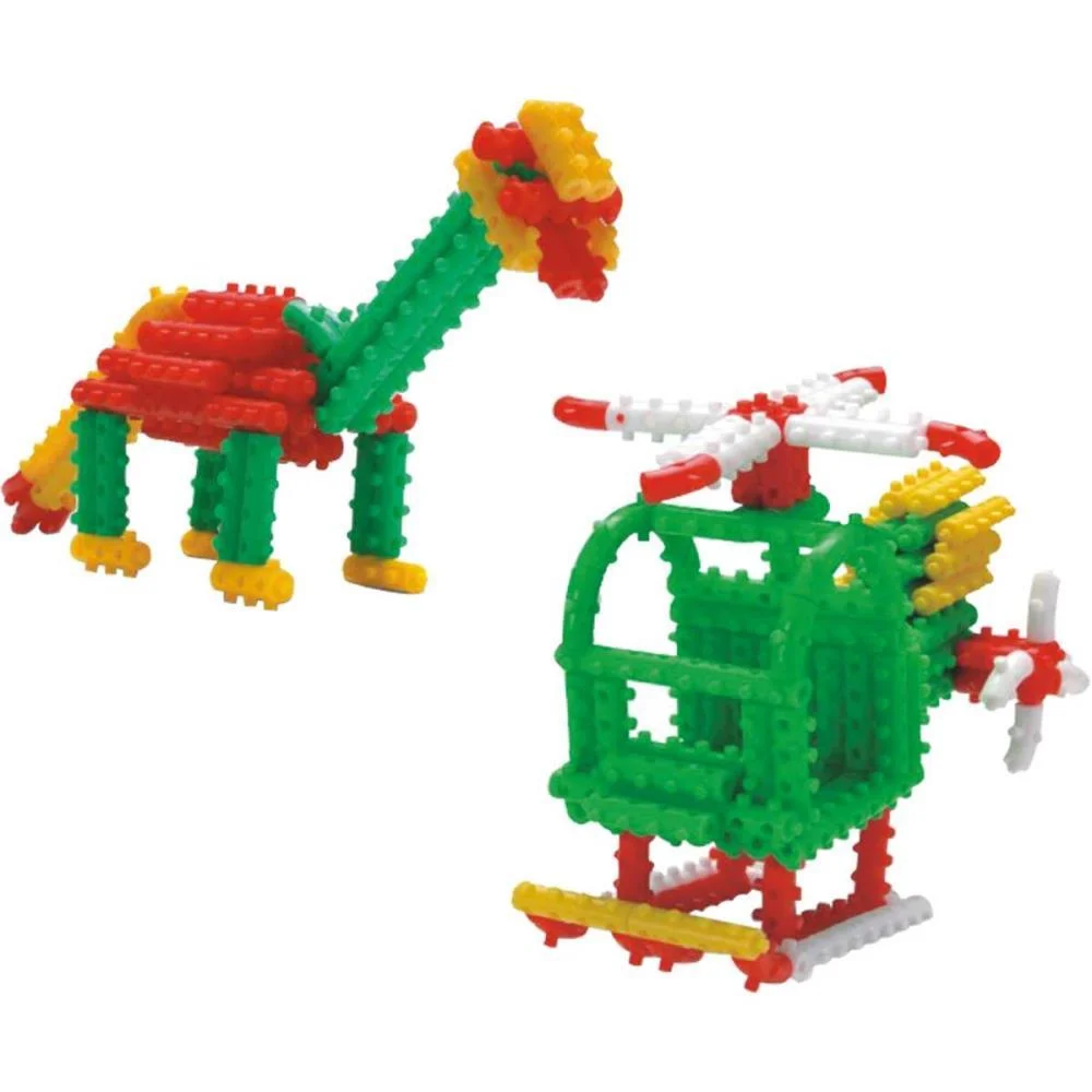 Brinquedo Para Montar Pinos Magicos 170 Pecas Elka - imagem 2