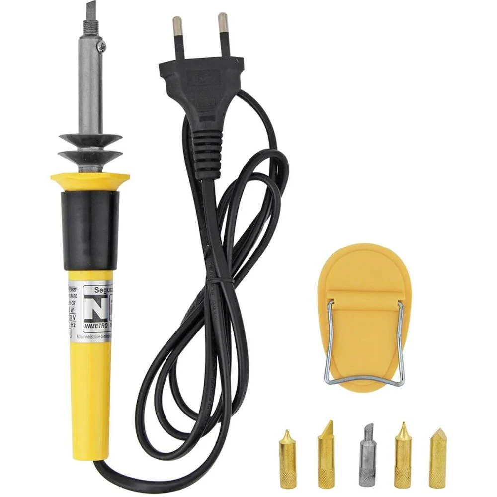 Pirografo Cabo Plastico 30W-220V Western - imagem 2