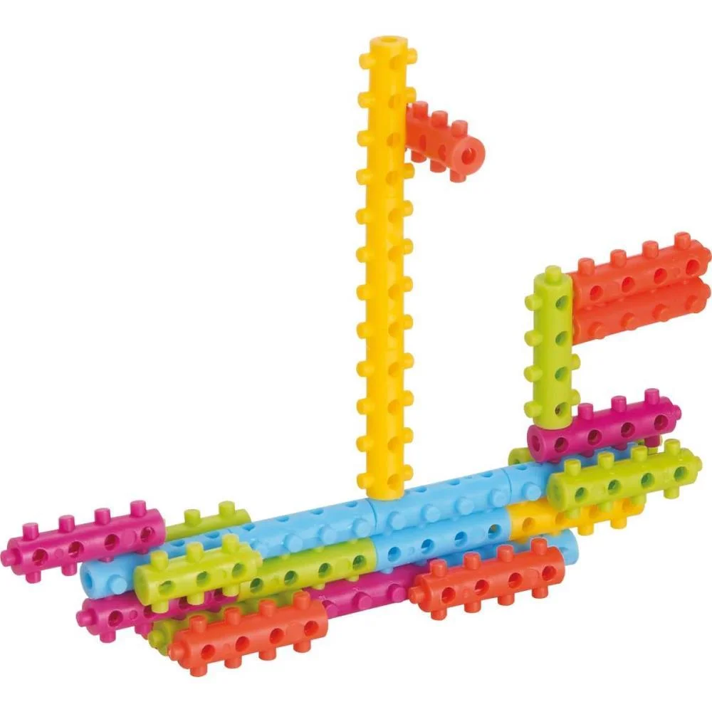 Brinquedo Para Montar Pinos Magicos 100 Pecas Elka - imagem 2