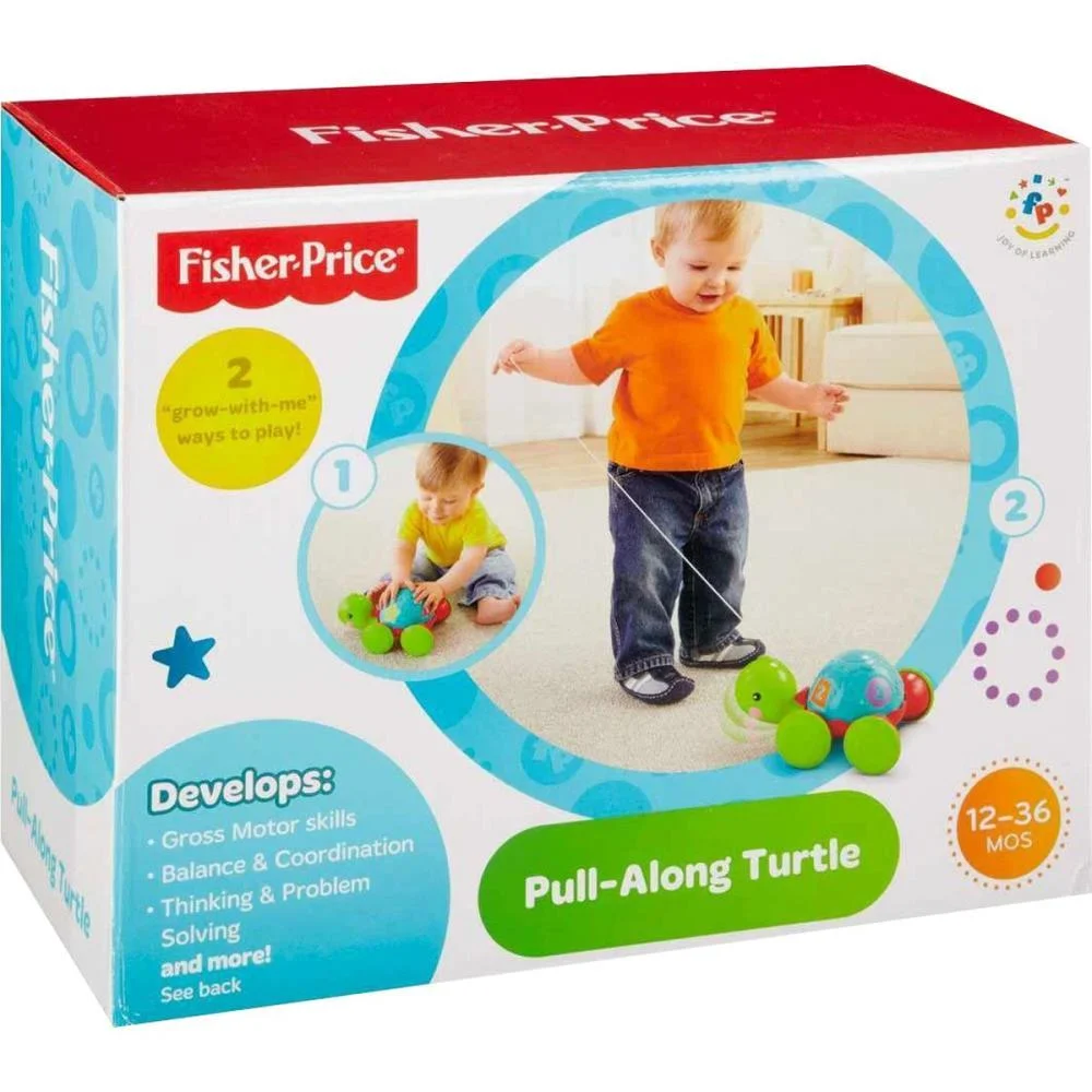Fisher-Price Infant Empurra Tartaruga Mattel - imagem 6