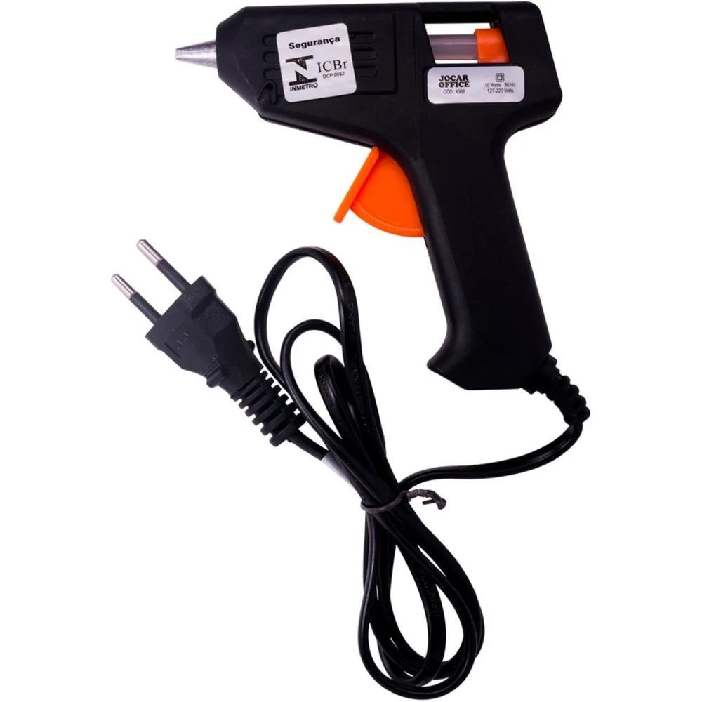 Pistola De Cola Quente 10W Bivolt Pequena Leonora - imagem 4