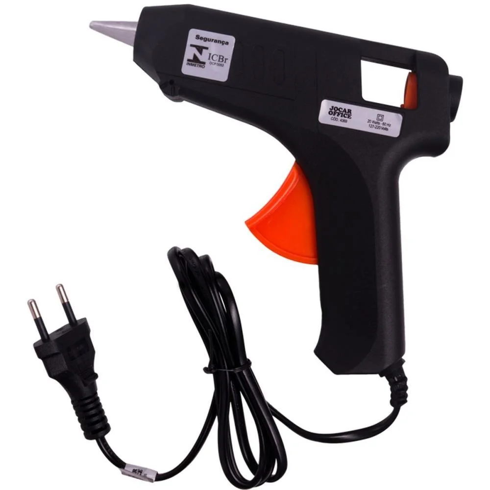 Pistola De Cola Quente 40W Bivolt Grande Leonora - imagem 4