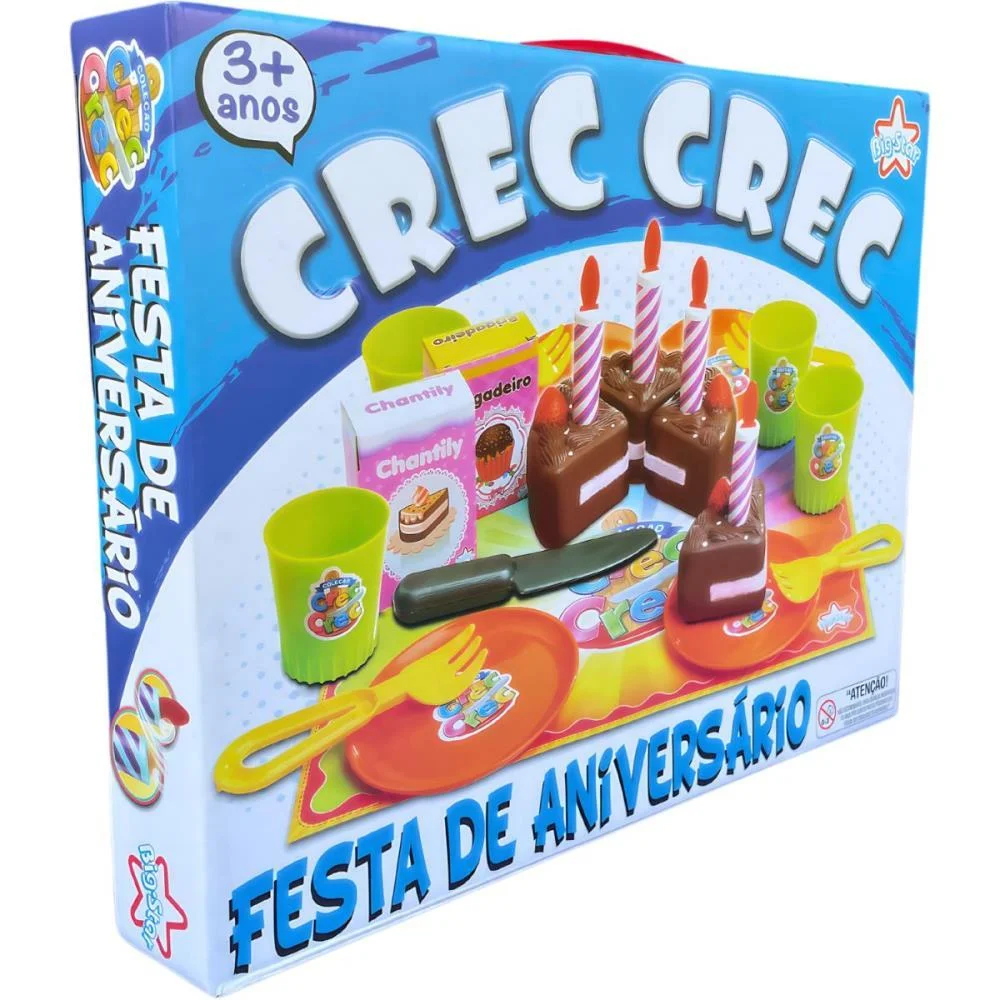Brincando De Casinha Crec-Crec Festa De Aniversario Big Star - imagem 6