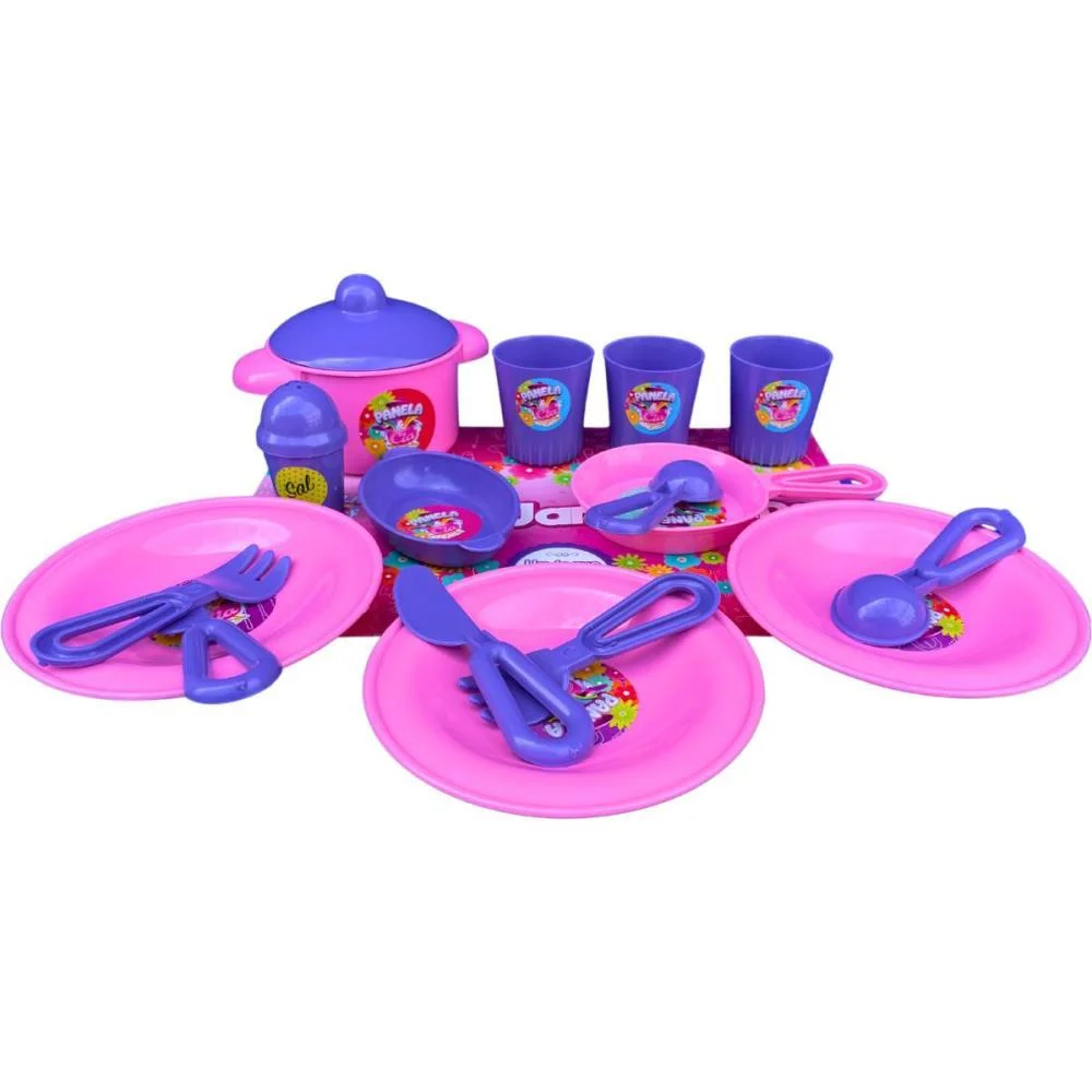 Brincando De Casinha Panela E Cia Meu Jantarzinho Big Star - imagem 4