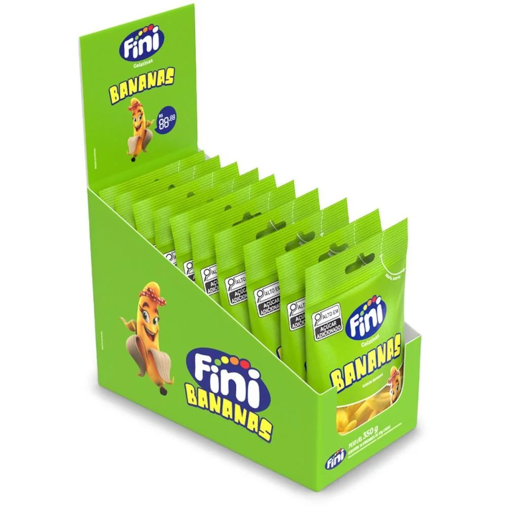 Doce Bananas 35G Fini C/ 10 Unidades - imagem 3