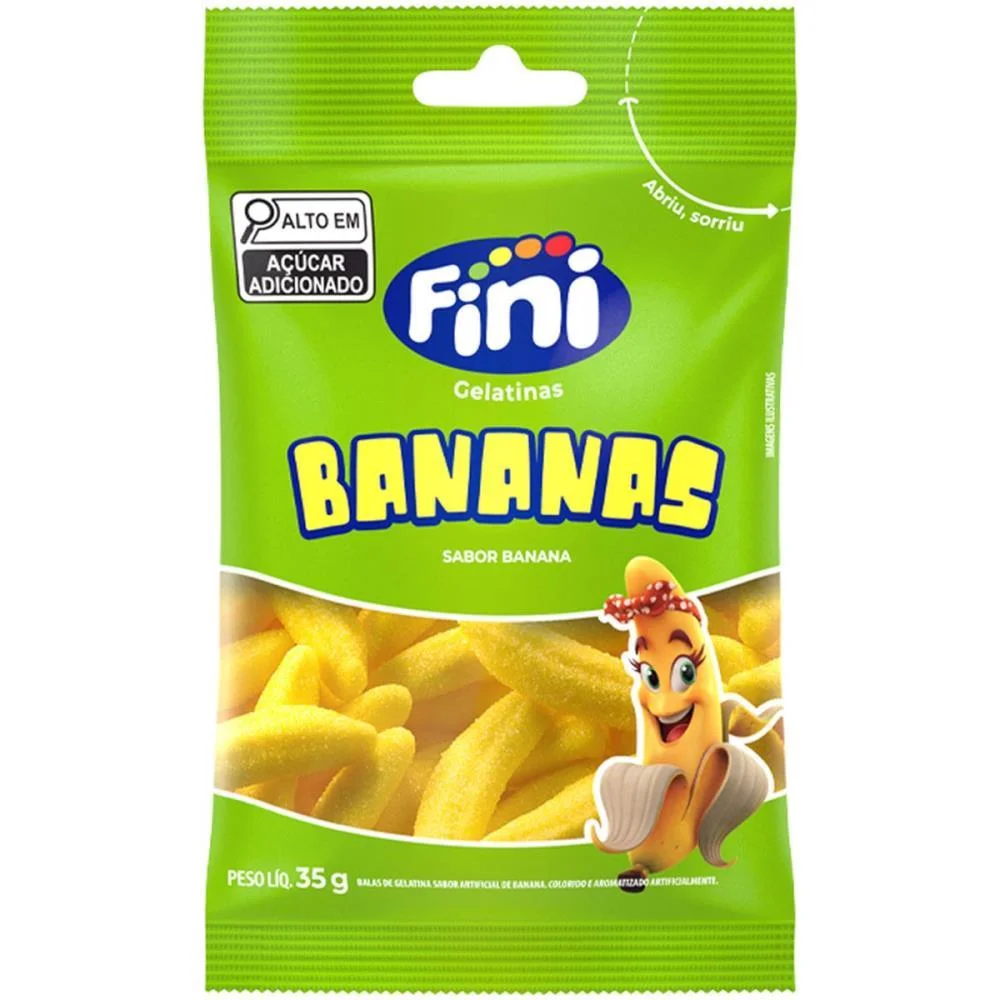 Doce Bananas 35G Fini C/ 10 Unidades - imagem 4