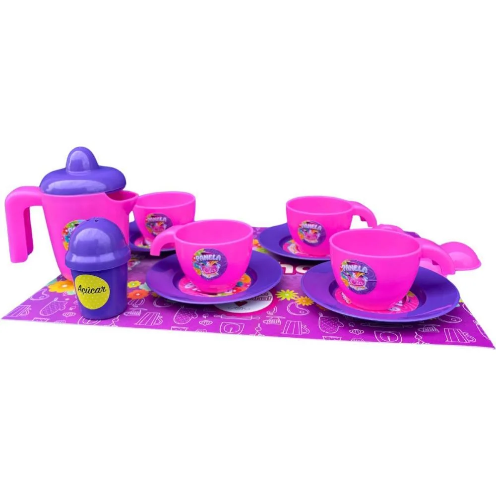 Brincando De Casinha Panela E Cia Meu Chazinho Big Star - imagem 4