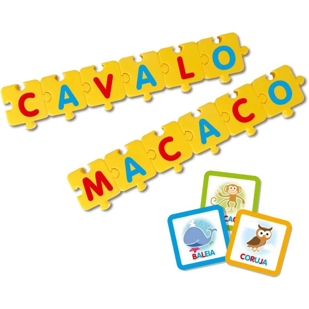 Brinquedo Pedagogico Monta Palavras Elka - imagem 2