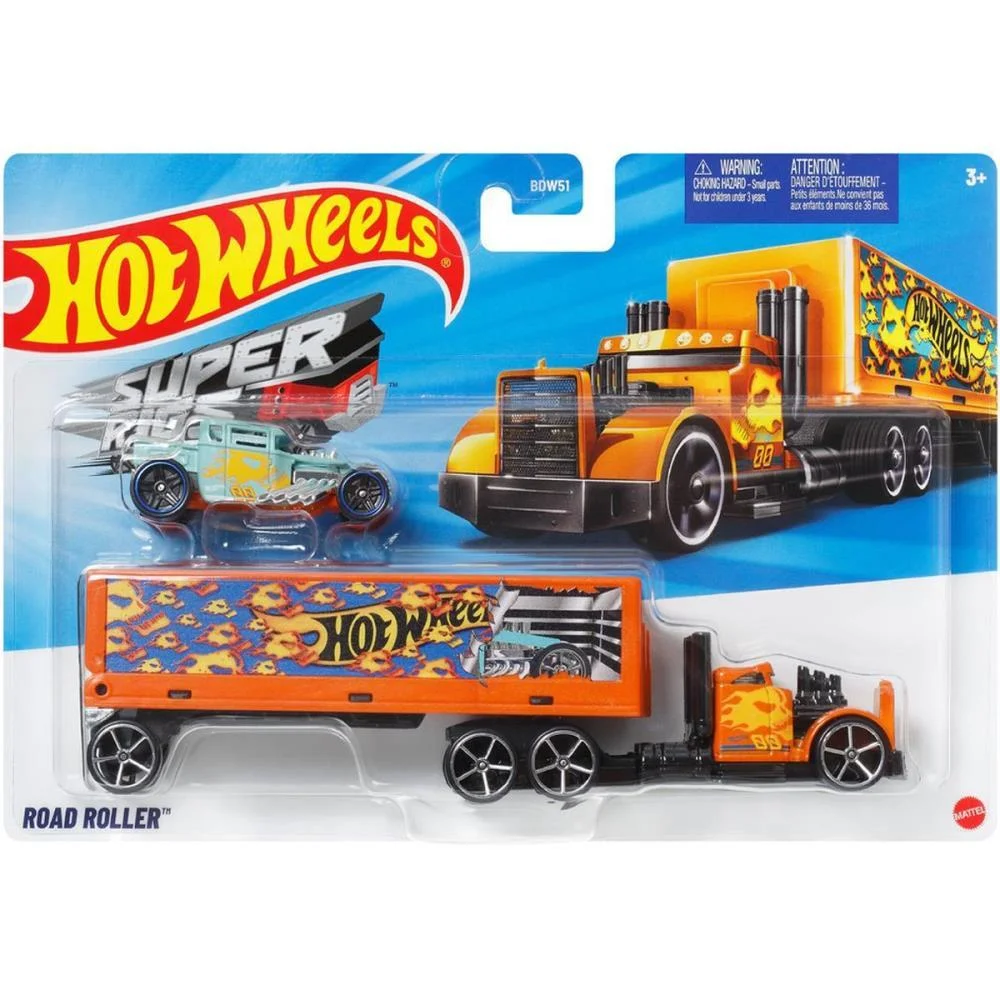 Hot Wheels Die-Cast Caminhão Transporte 1:64 (S) Mattel - imagem 4
