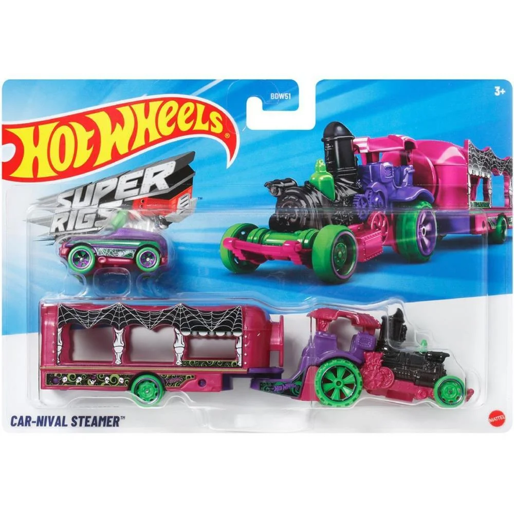 Hot Wheels Die-Cast Caminhão Transporte 1:64 (S) Mattel - imagem 7
