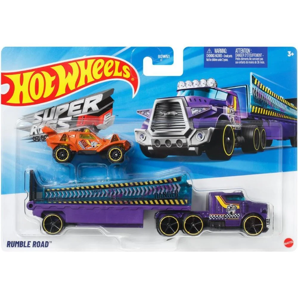 Hot Wheels Die-Cast Caminhão Transporte 1:64 (S) Mattel - imagem 9