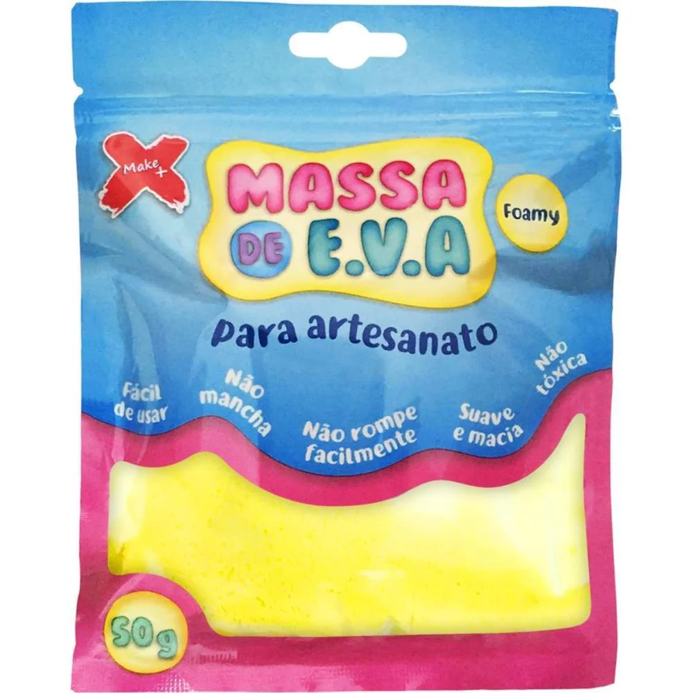 Massa De Eva Amarela 50G Make+