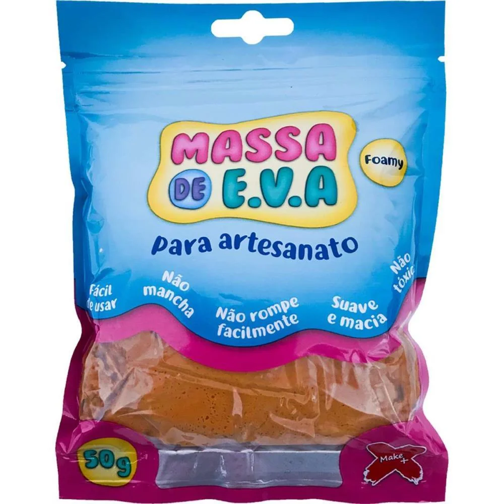 Massa De Eva Marrom 50G Make+