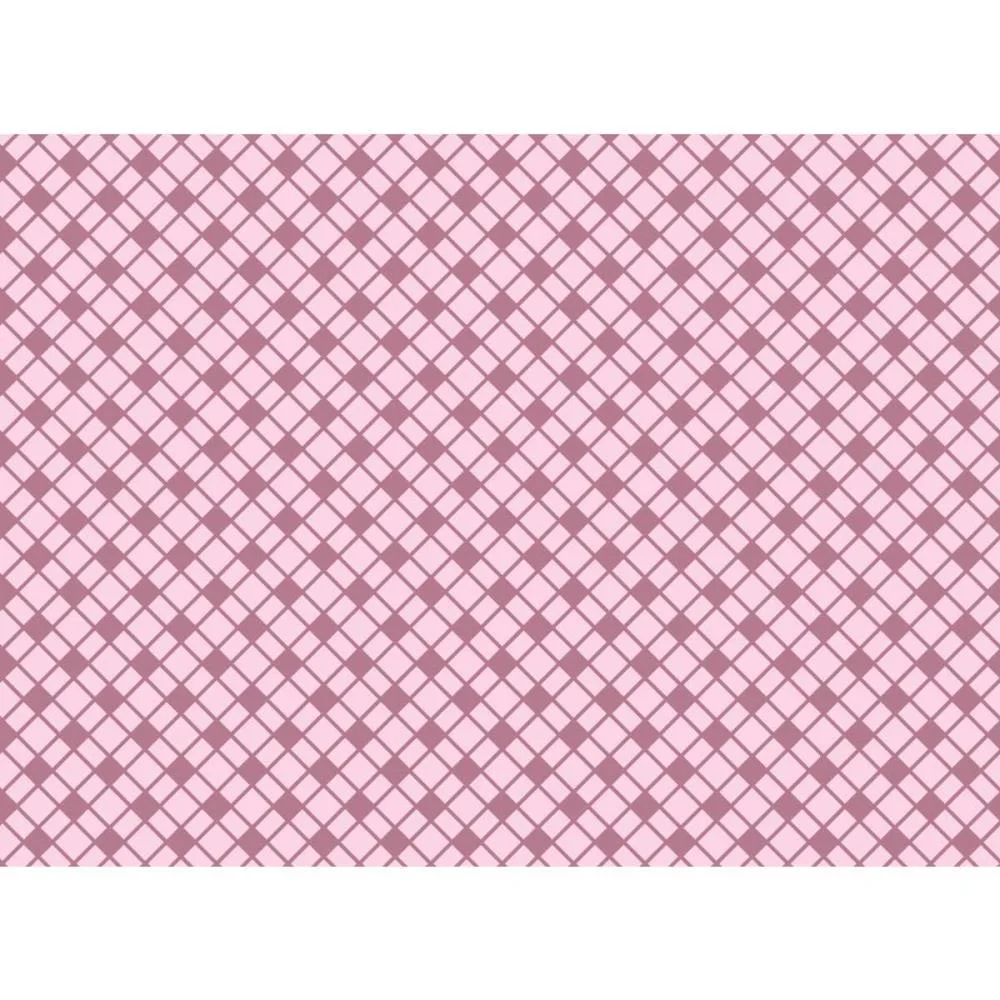 Placa Em Eva Estampado 60X40Cm Xadrez Rosa 2Mm Make+ (Pct.c/05) - imagem 3