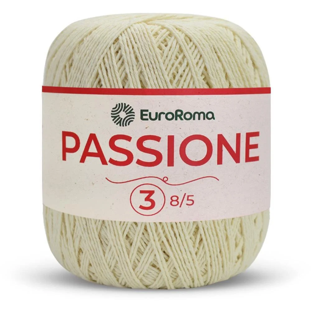 Barbante Colorido Passione 150G 8/5F.396M Cru Euroroma - imagem 2