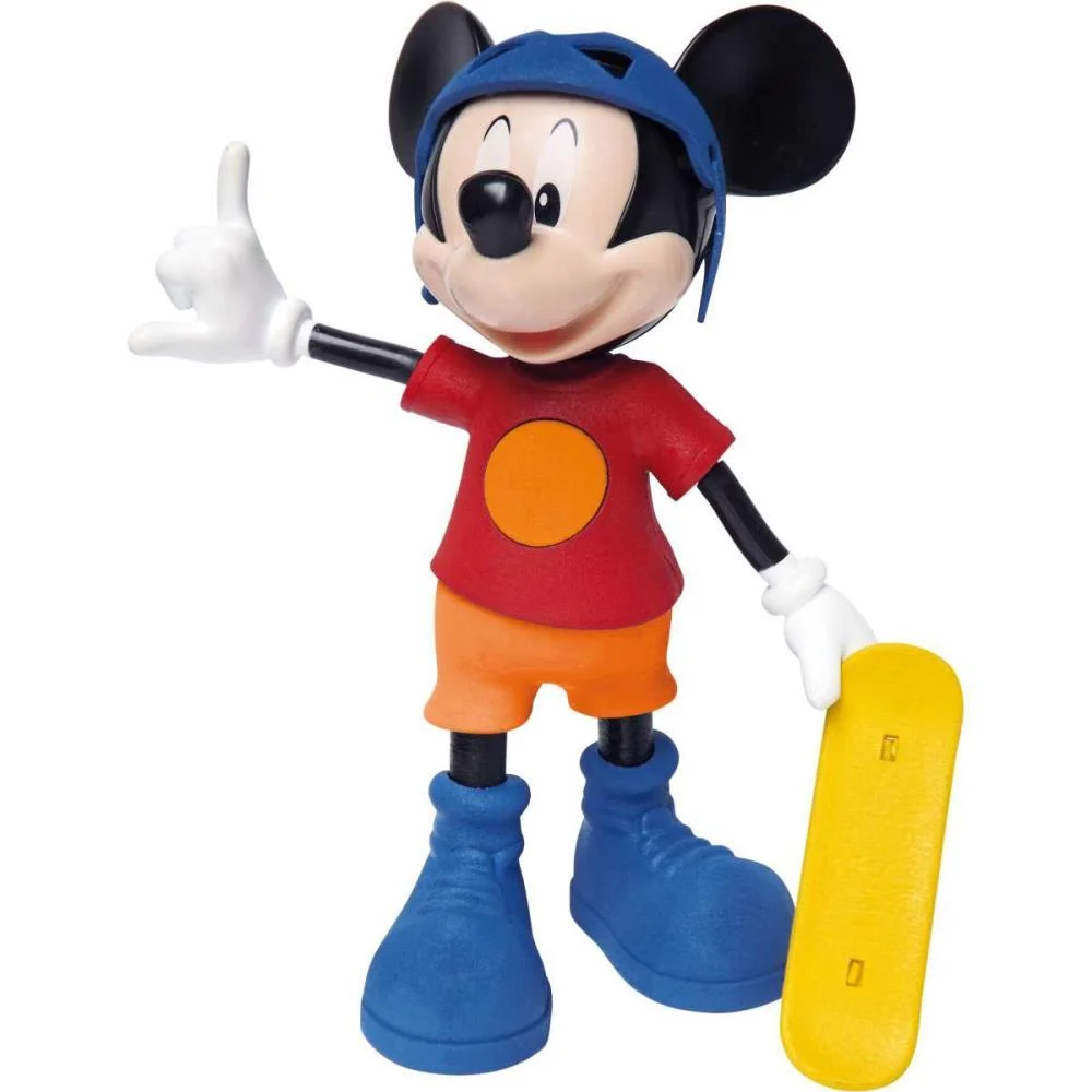 Boneco E Personagem Mickey Radical C/Som 31Cm. Elka - imagem 2