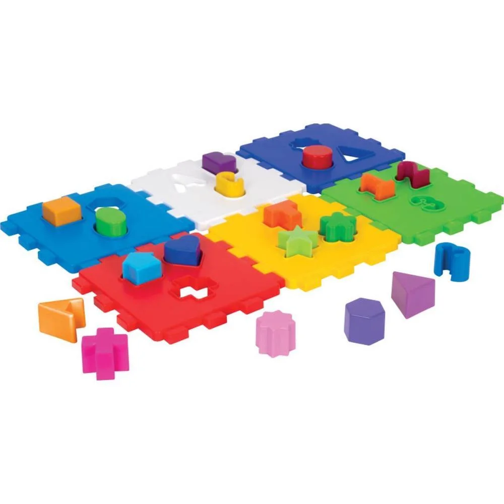 Brinquedo Educativo Cubo Didatico C/Blocos Merco Toys - imagem 6