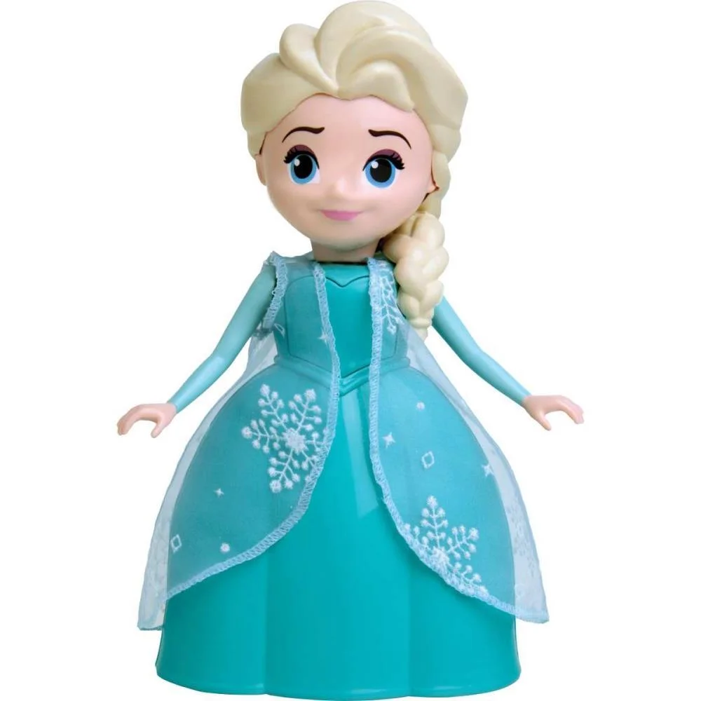 Boneca Com Mecanismo Frozen Elsa 8 Frases 24Cm. Elka - imagem 2