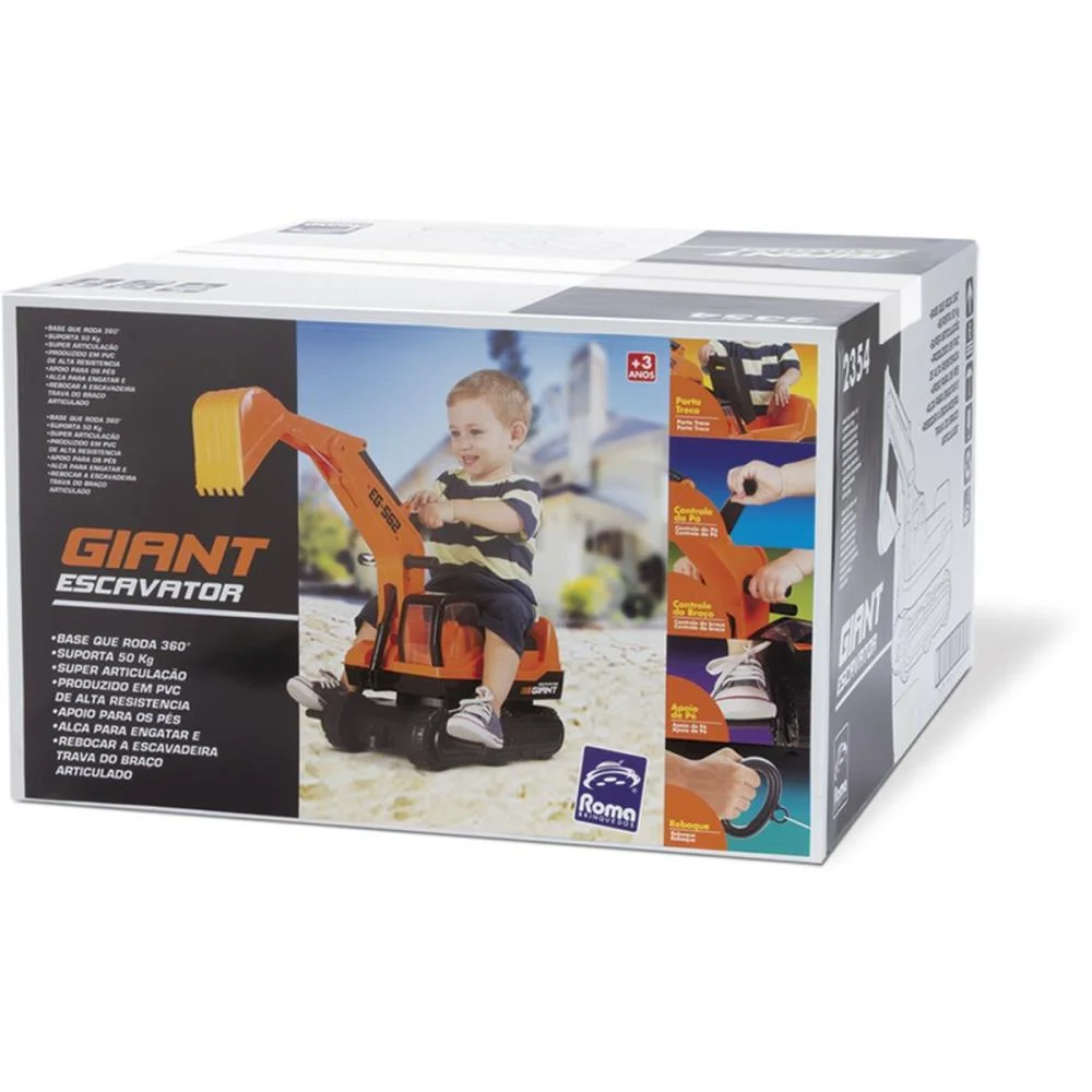 Trator Giant Escavator Ate 50Kg. Roma - imagem 4