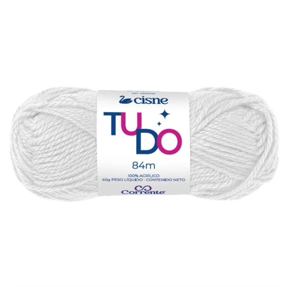 La Trico Cisne Tudo 0000B 40G Branco Coats Corrente (Pct.c/05) - imagem 2