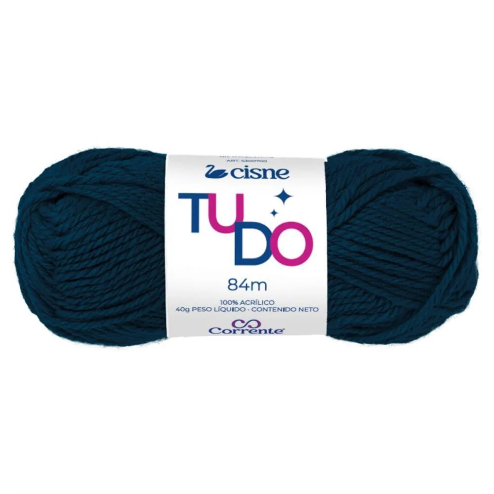 La Trico Cisne Tudo 00608 40G Azul Marinho Coats Corrente (Pct.c/05) - imagem 2