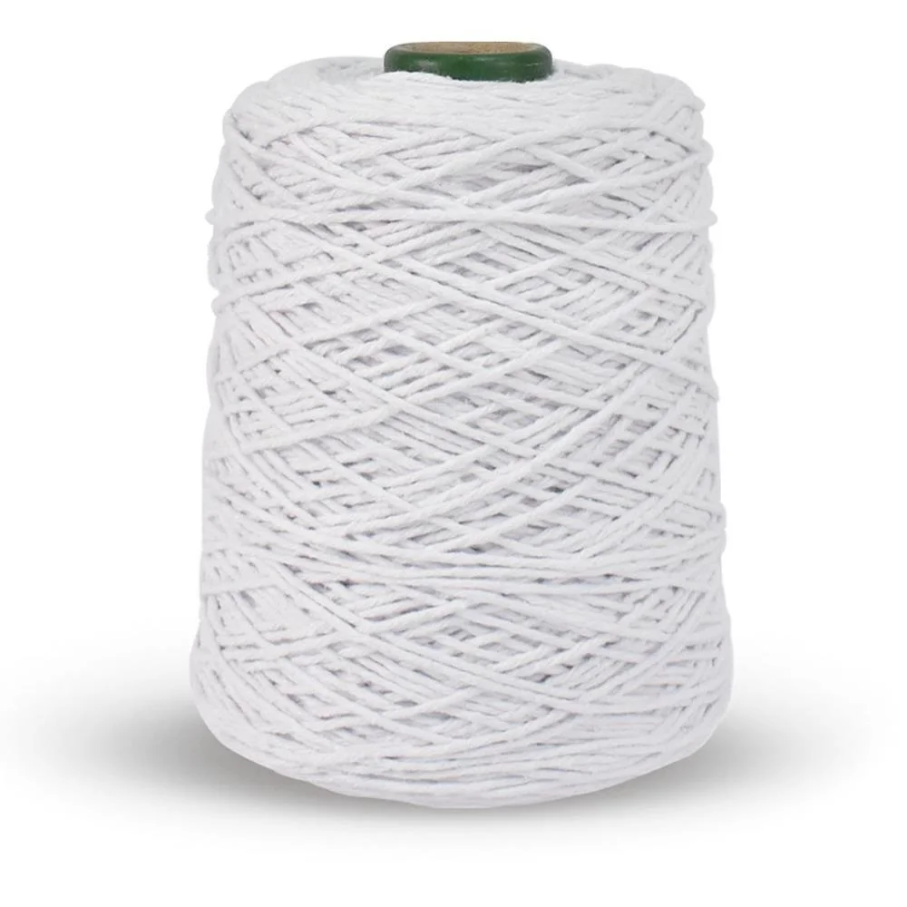 Barbante Colorido 600G 4/6 Fios 610M Branco Euroroma - imagem 4