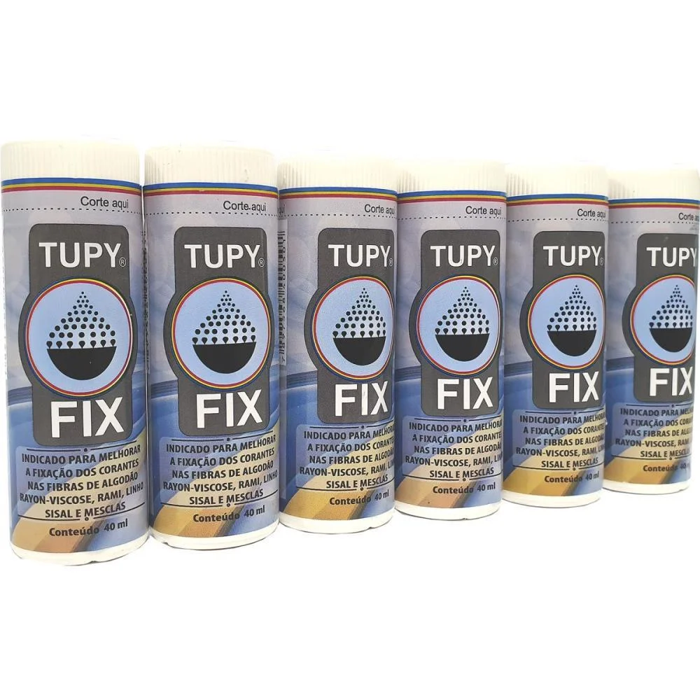 Corante Liquido Tupy Fixador 40Ml Corantes Tupy (Pct.c/06) - imagem 2