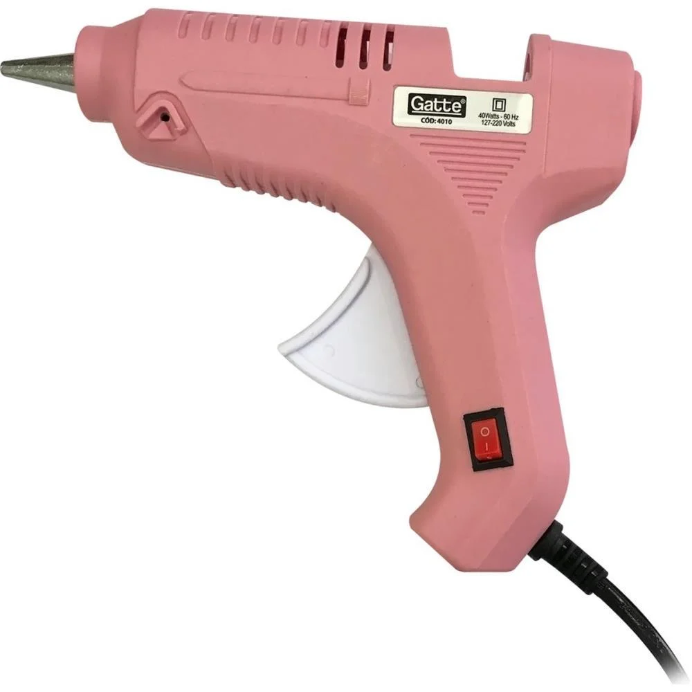 Pistola De Cola Quente 40W Grande Bivolt Prof. Rosa Make+ - imagem 4