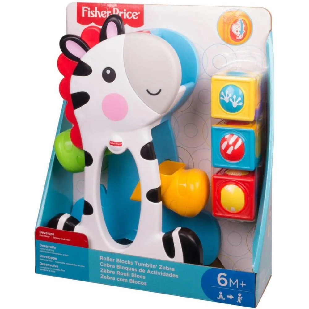 Fisher-Price Infant Zebra Blocos Surpresa Mattel - imagem 2