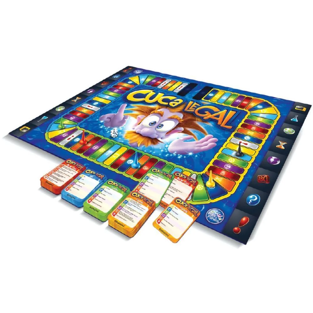 Jogo De Tabuleiro Cuca Legal Pais E Filhos - imagem 4