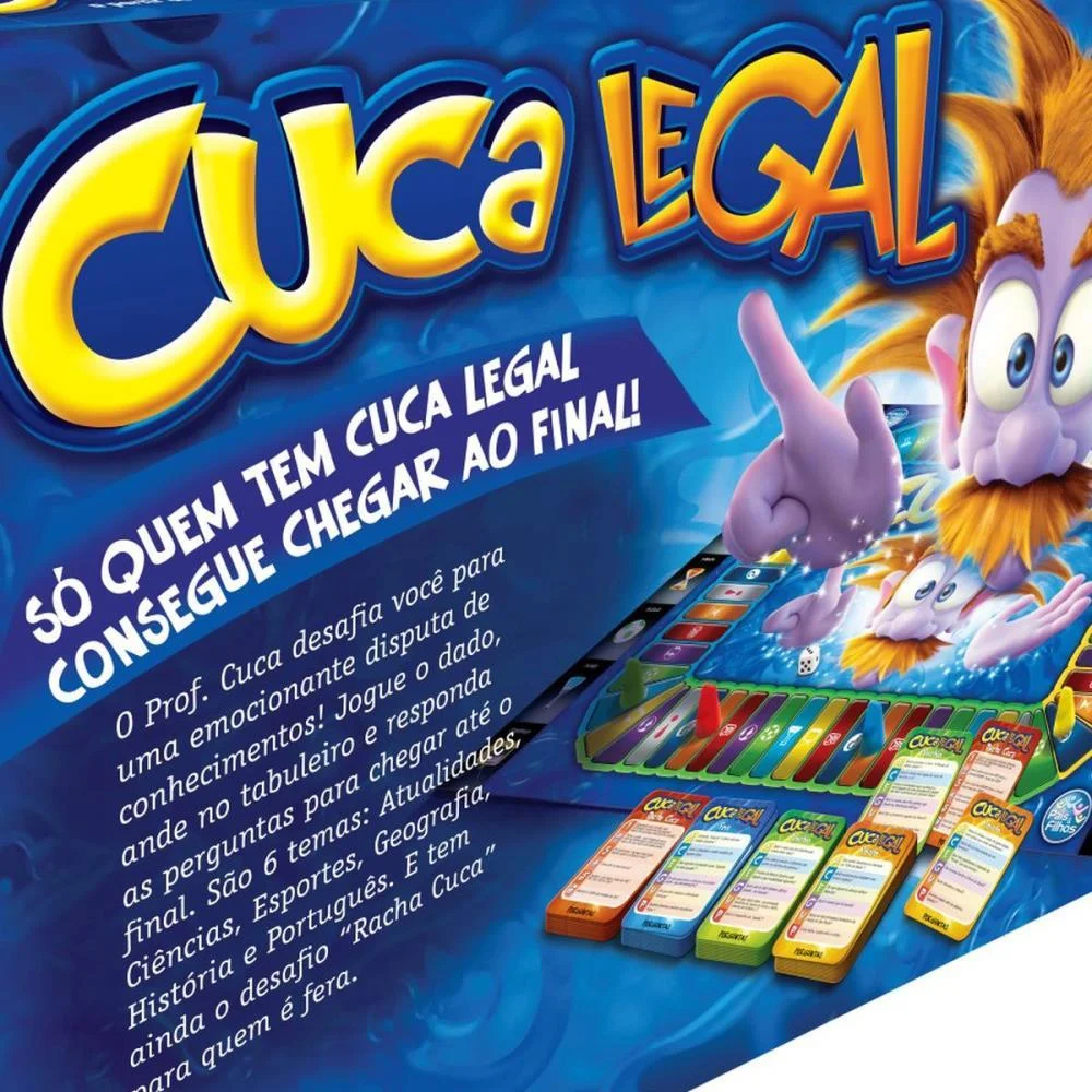 Jogo De Tabuleiro Cuca Legal Pais E Filhos - imagem 6