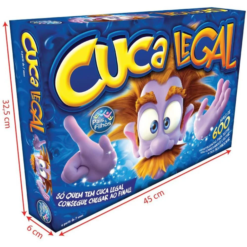 Jogo De Tabuleiro Cuca Legal Pais E Filhos - imagem 8