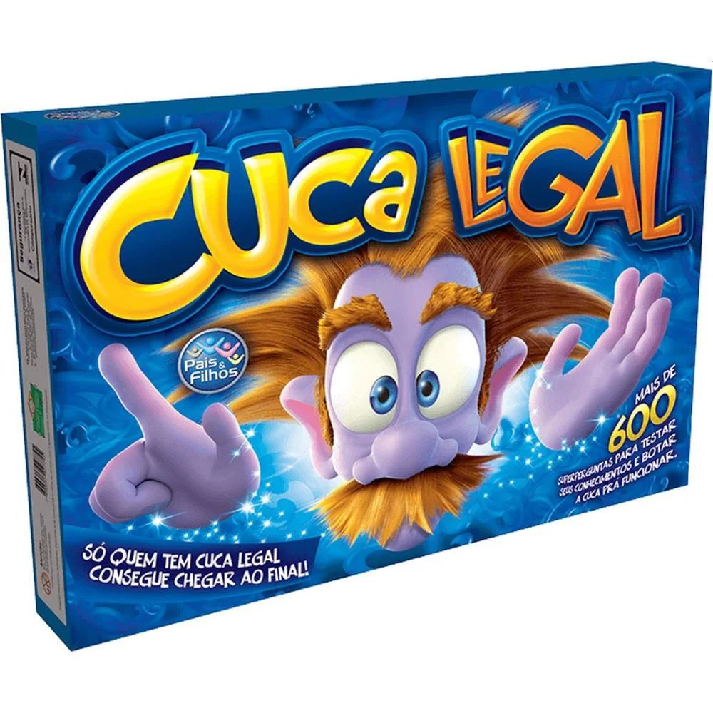 Jogo De Tabuleiro Cuca Legal Pais E Filhos - imagem 9