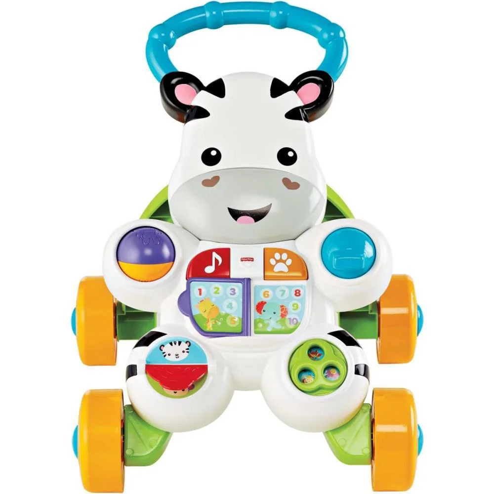 Fisher-Price Infant Andador E Apoiador Zebra Mattel - imagem 2