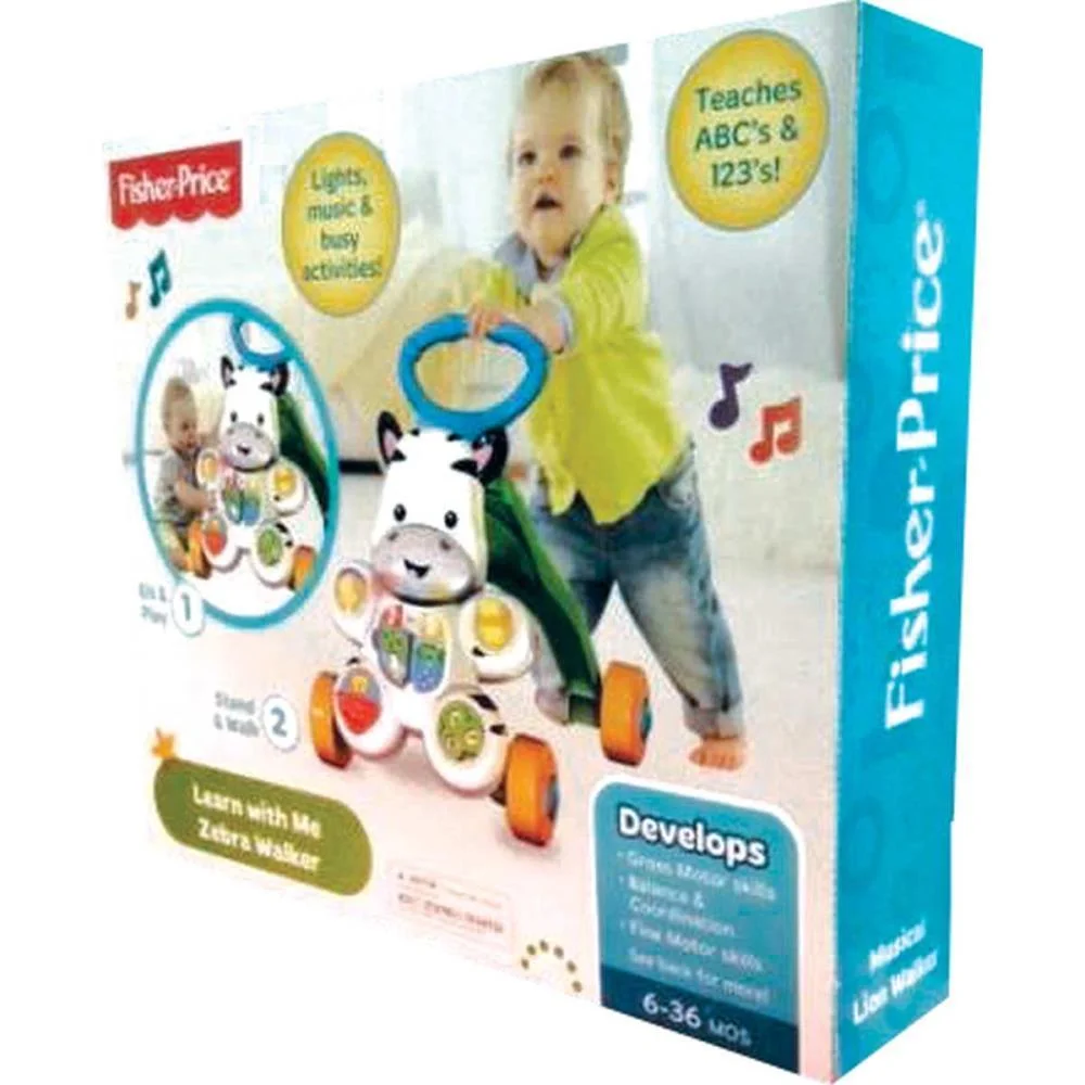 Fisher-Price Infant Andador E Apoiador Zebra Mattel - imagem 6