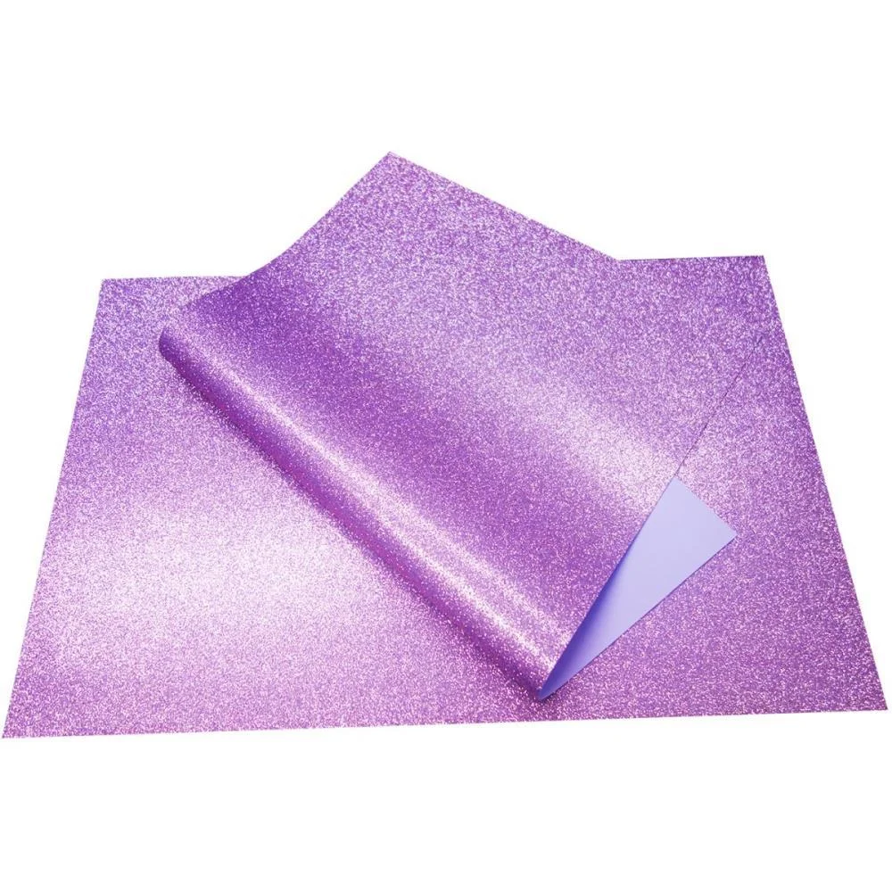 Placa Em Eva 60X40Cm Gliter Lilas V.m.p. (Pct.c/05) - imagem 3