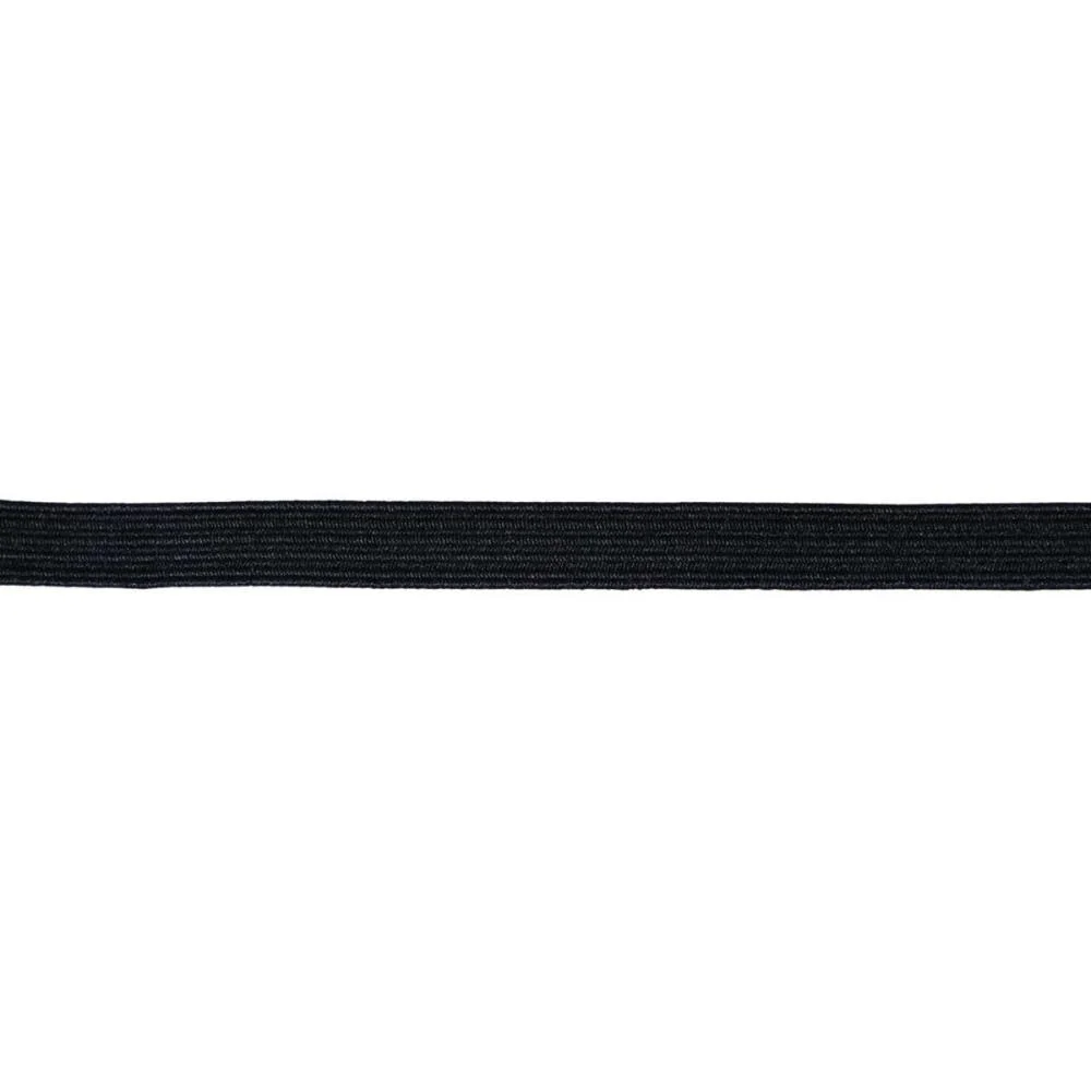 Elastico Costura Poliester Chato 7Mmx10M Preto Sao Jose (Blister) - imagem 3