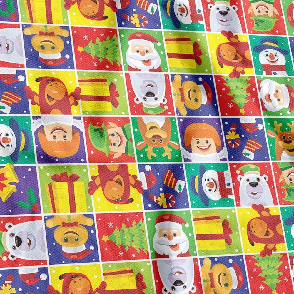 Tnt Estampado 1,40M 40G Natal Colorido Supper (Rl-25Mts) - imagem 2