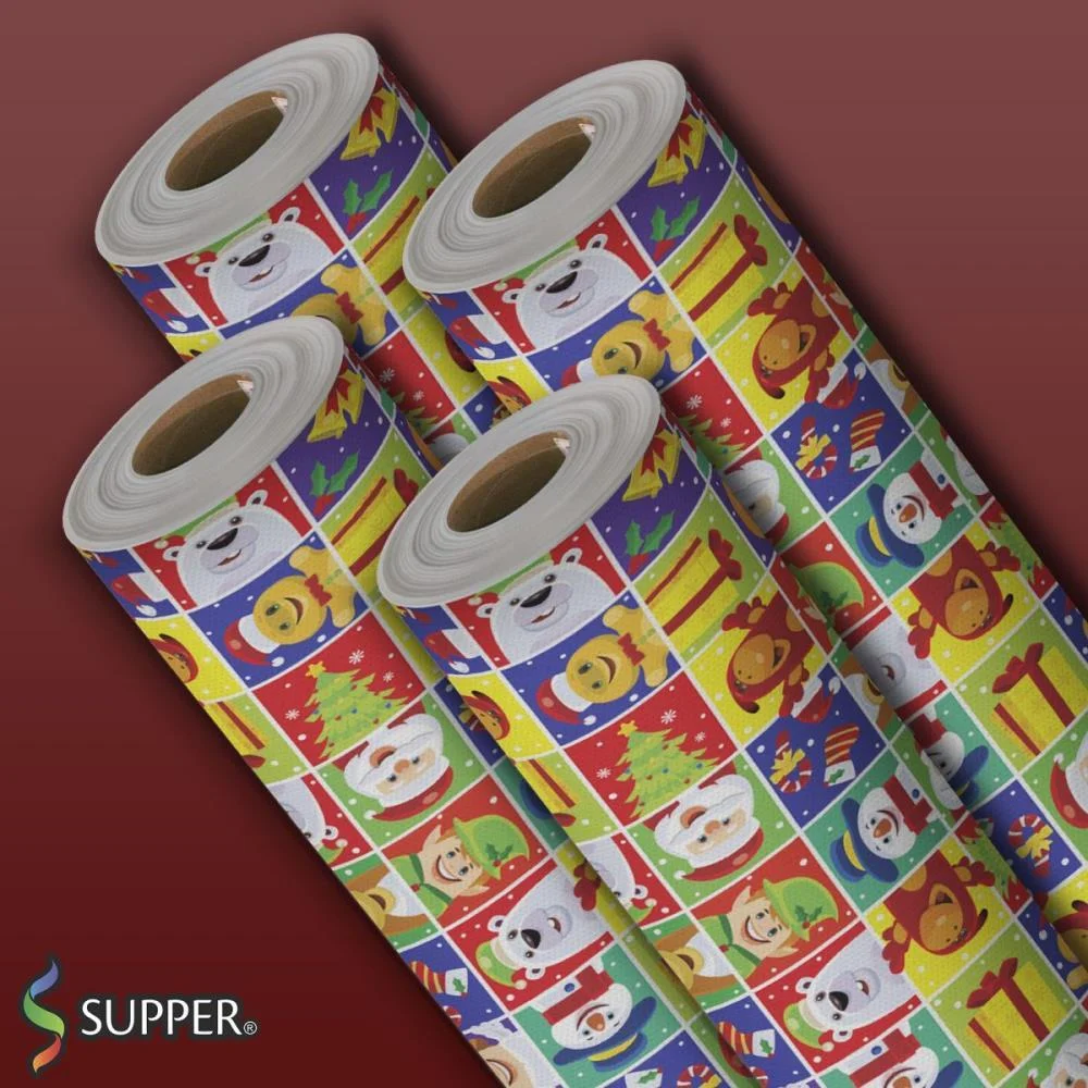 Tnt Estampado 1,40M 40G Natal Colorido Supper (Rl-25Mts) - imagem 4