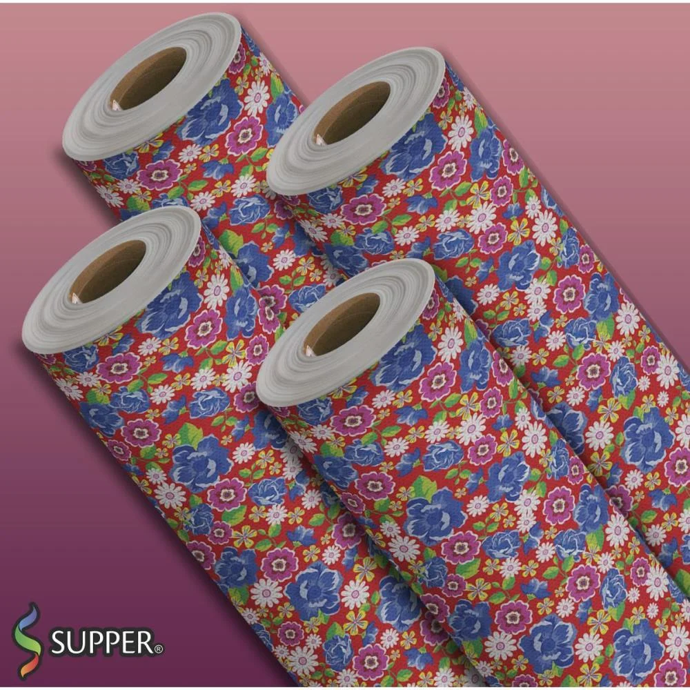 Tnt Estampado 1,40M 40G Chita Vermelho Supper (Rl-25Mts) - imagem 4